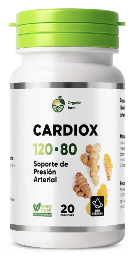Cardiox · Presentación en frasco