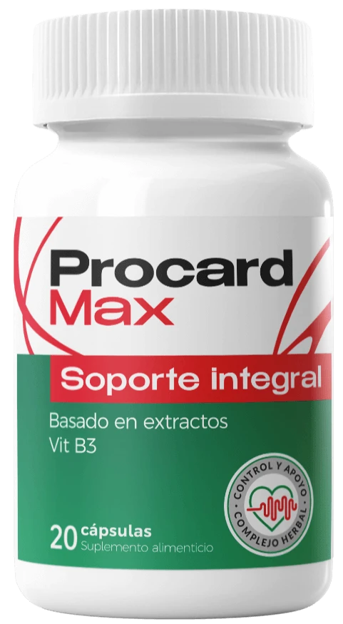Procard Max · Cápsulas